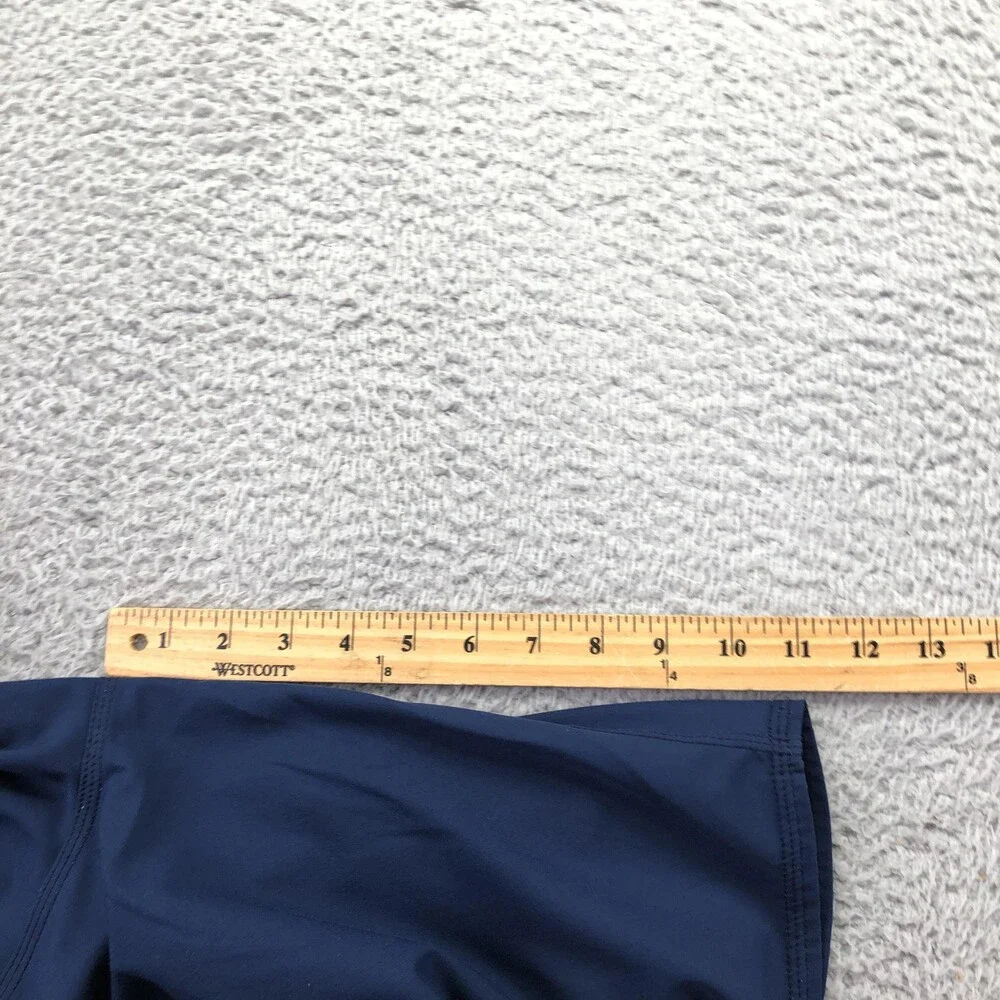 O'Neill Board Shorts Mens 34 Blue Hyperfreak Solid Swim Trunks Zip Pocket Surf
